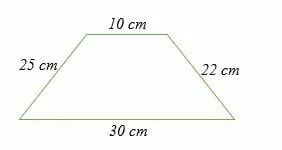 Perimeter of a trapezoid