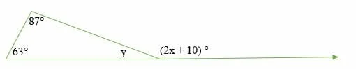 triangle exterior angle theorem