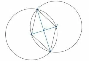 Bisected segment for proof perpendicular bisector