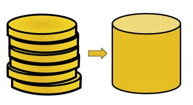 coin stack as an example of cavalieri s principle