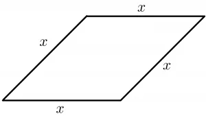 perimeter of rhombus