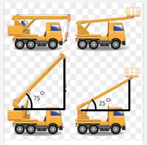 Hinge theorem crane example