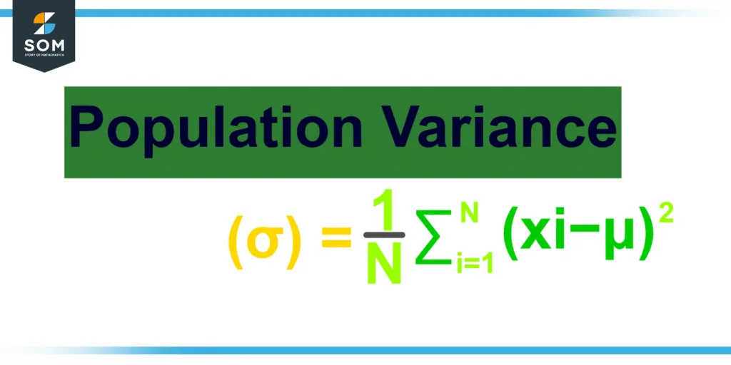 Representation of population variance