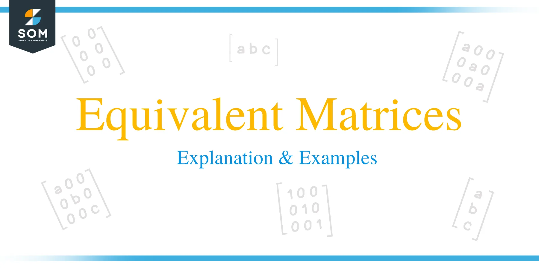 Equivalent Matrices