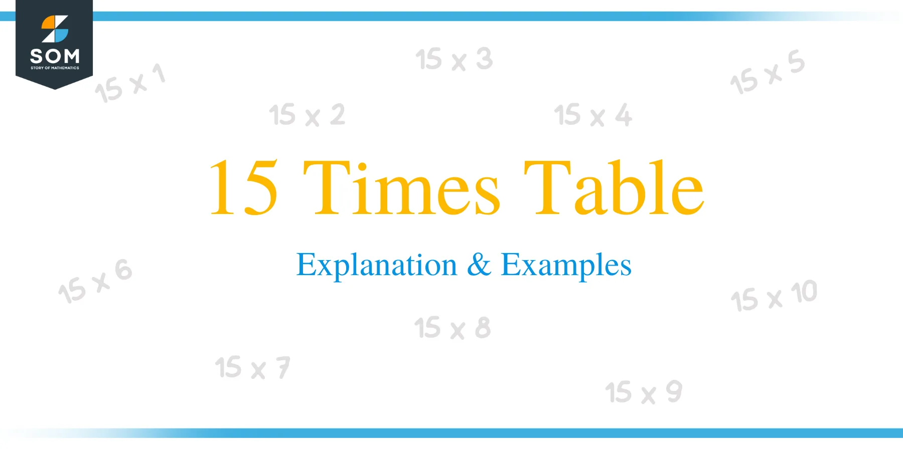 15 Times Table