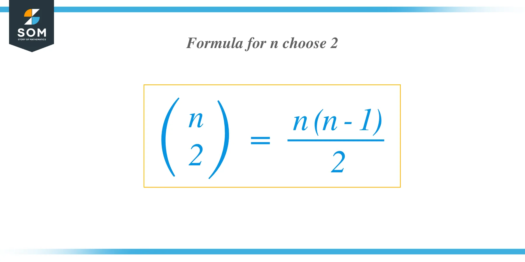 What Is n Choose 2?