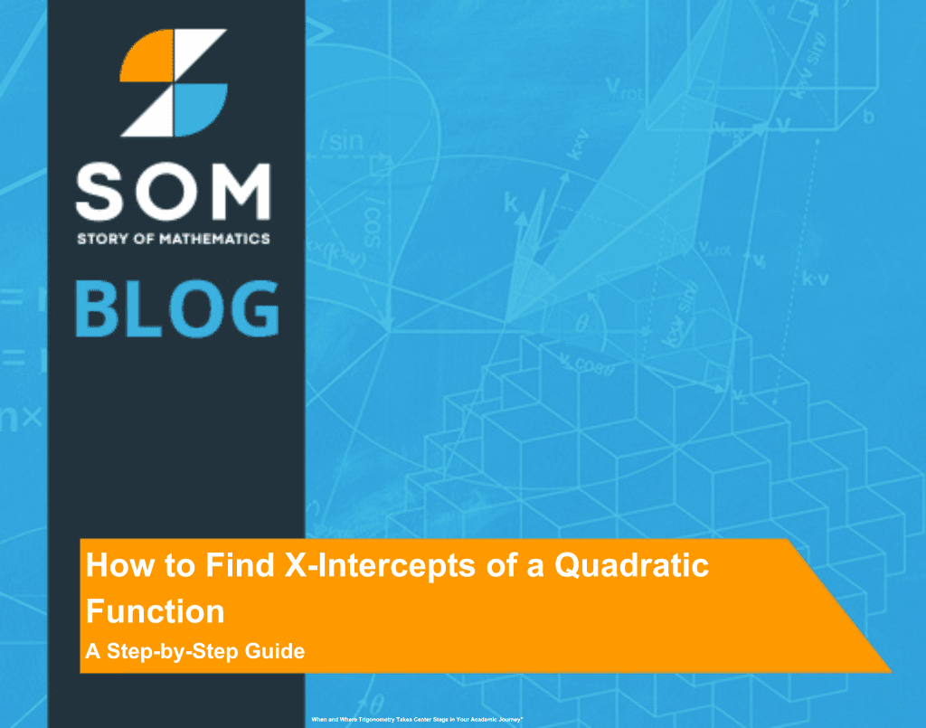 how to find x intercept of a quadratic function without factoring